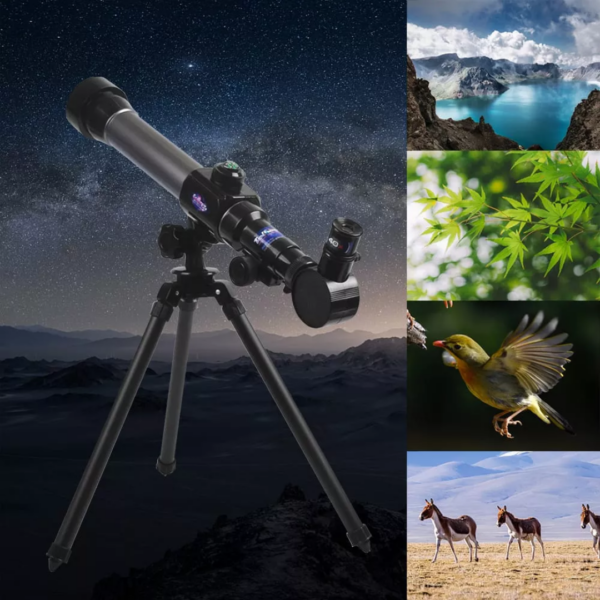 Enfoque ajustable (3) 🔭 Telescopio Infantil para Principiantes: Despierta la Curiosidad de tu Hijo por el Universo 🌌