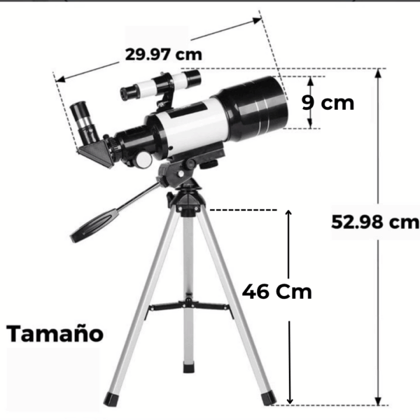 "Últimas unidades, Telescopio Profesional para Principiantes con Adaptador para Celular"