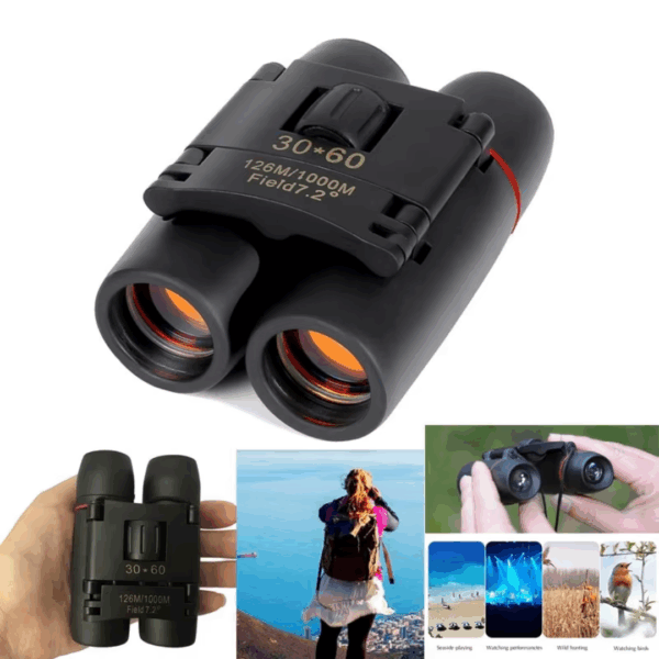 Enfoque ajustable "Mini Binocular Profesional Portátil de Largo Alcance"