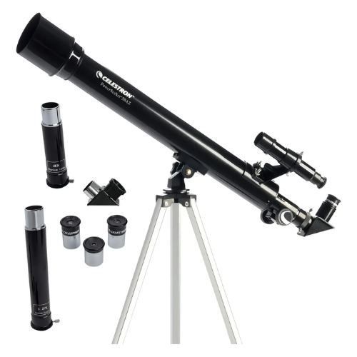 Telescopio Celestron Powerseeker 50az D=50mm F=600mm 450x Color Negro