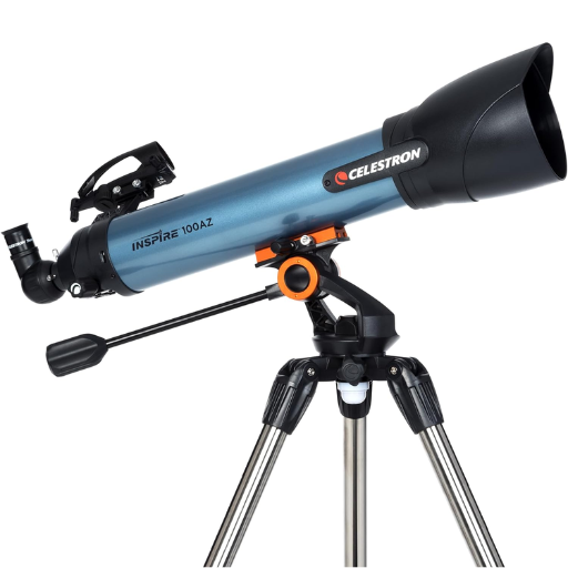 d (2) Telescopio Refractor Celestron Inspire 100AZ